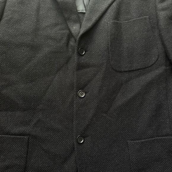 Ermenegildo Zegna cashmere sport coat jacket collar button front large - Picture 3 of 15